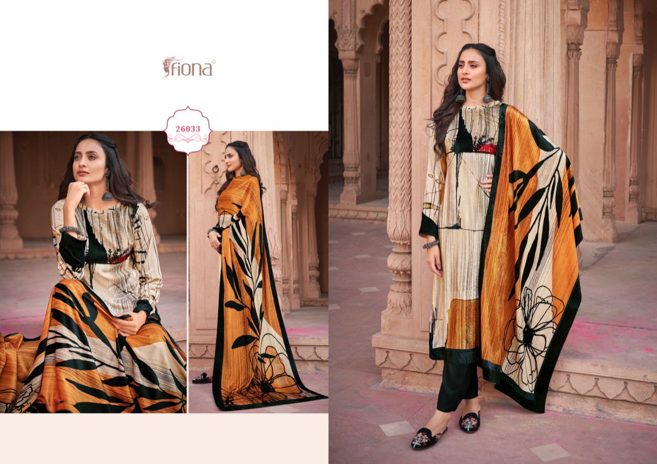 Fiona Makhmali Velvet Suit Best Online Wholesaler Surat