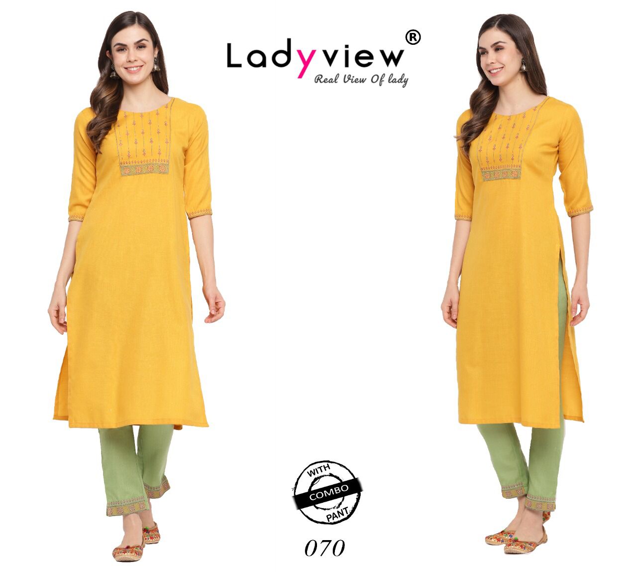Ladyview Ruby Vol 1 Magic Slub Readymade Kurtis Wholesaler Surat