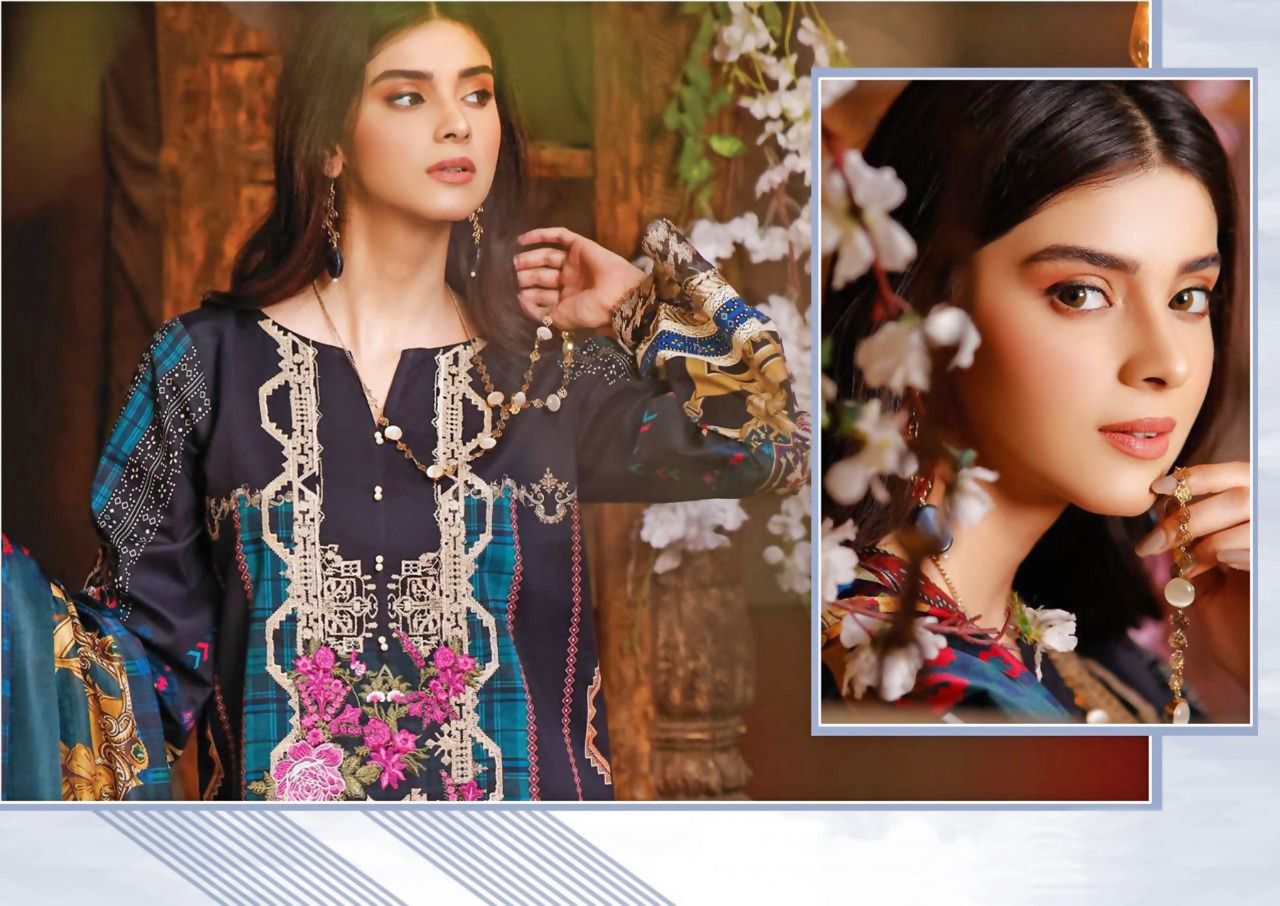 Nand Gopal Gull Haafiz Vol 3 Pure Cotton Salwar Suits  Wholesaler Surat