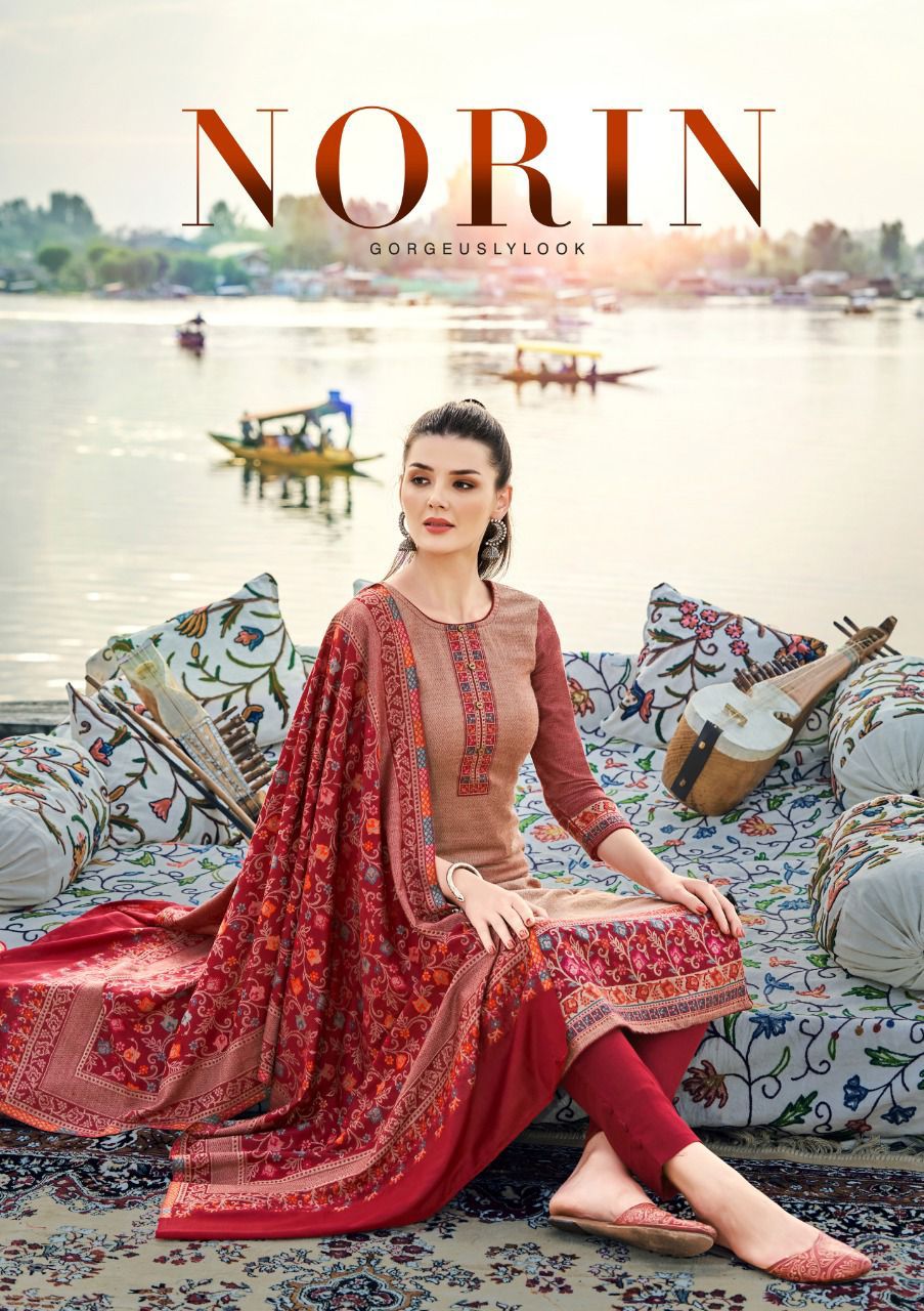 Sargam Prints Norin Pashmina Suit Best Online Wholesaler Surat