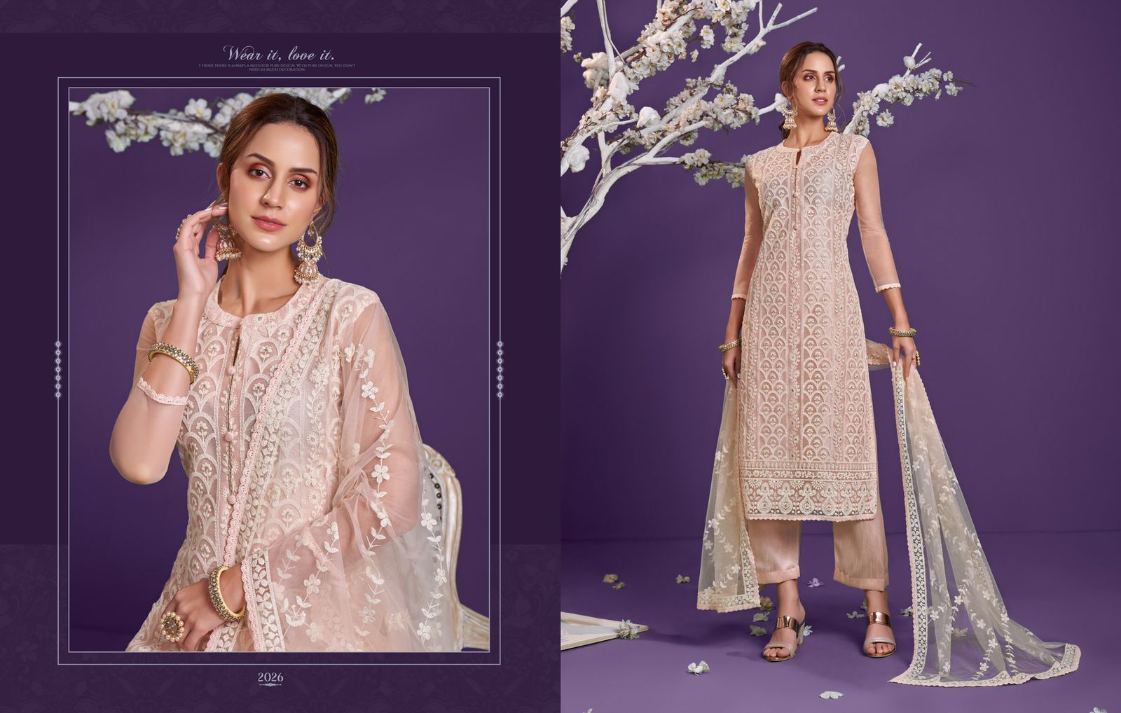 Alizeh Lucknowi Vol 1 Pure Cotton Salwar Suits Best Rate Wholesaler Surat