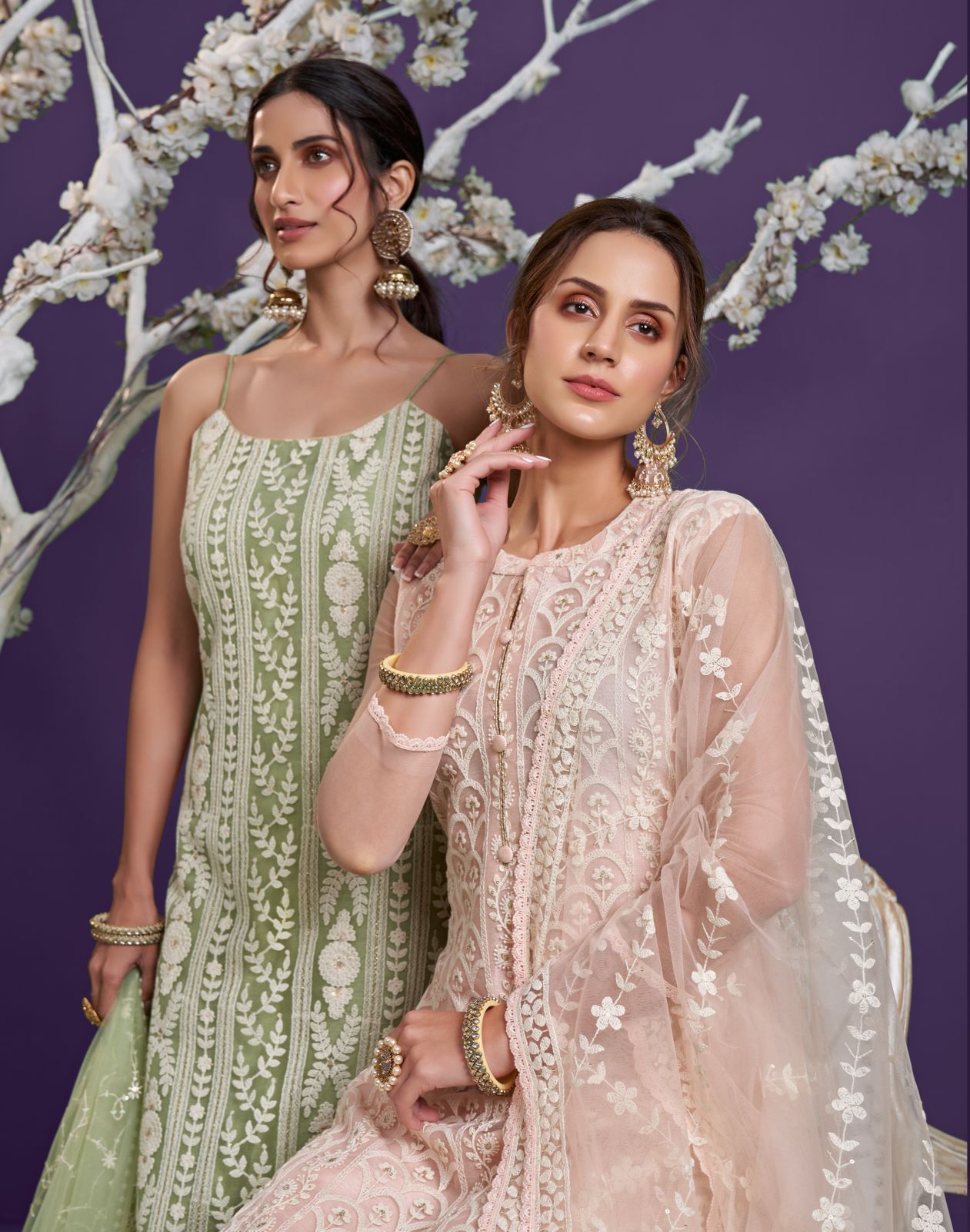 Alizeh Offcial Lucknowi Vol 1 Cotton Kurti Best Rate Wholesaler Surat