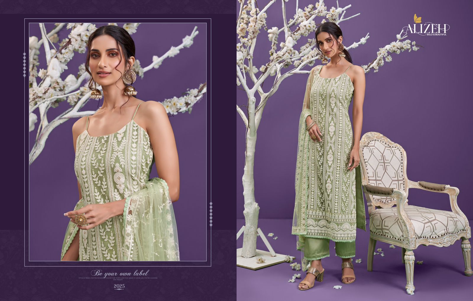 Alizeh Lucknowi Vol 1 Pure Cotton Salwar Suits Best Rate Wholesaler Surat