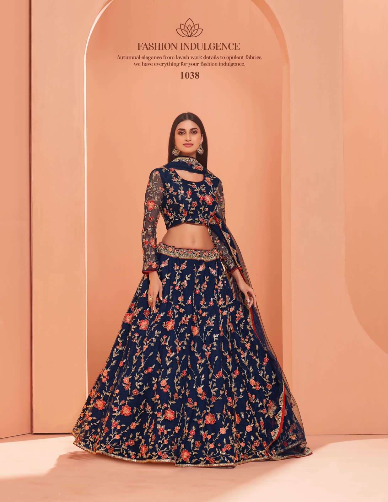 Alizeh Wedding Affair Vol 2 Net Lehenga Best Rate Wholesaler Surat