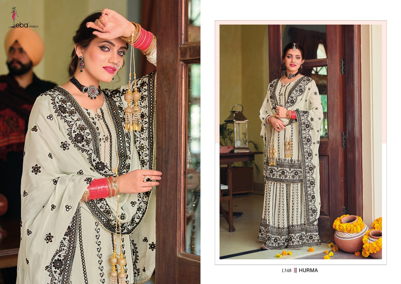 Eba Lifestyle Hurma Vol 36 Chinon Suit Best Online Wholesaler Surat
