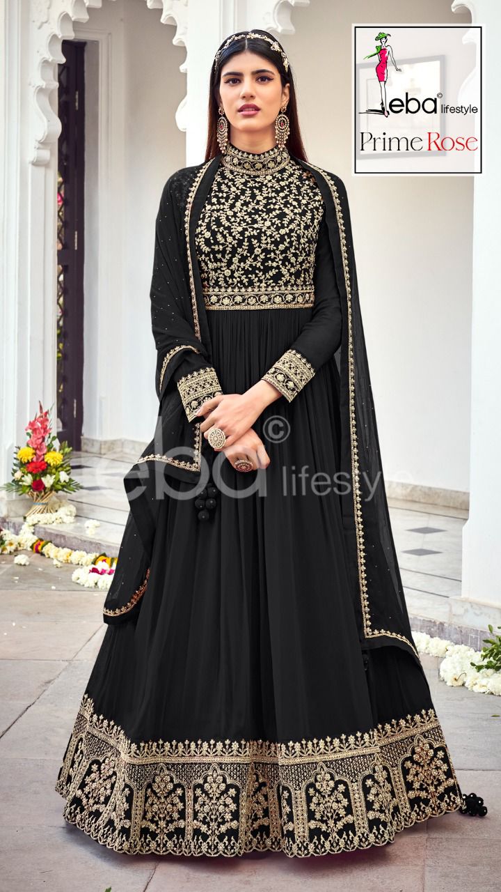 Eba Lifestyle Prime Rose Vol 3 Georgette Suit Best Online Wholesaler Surat