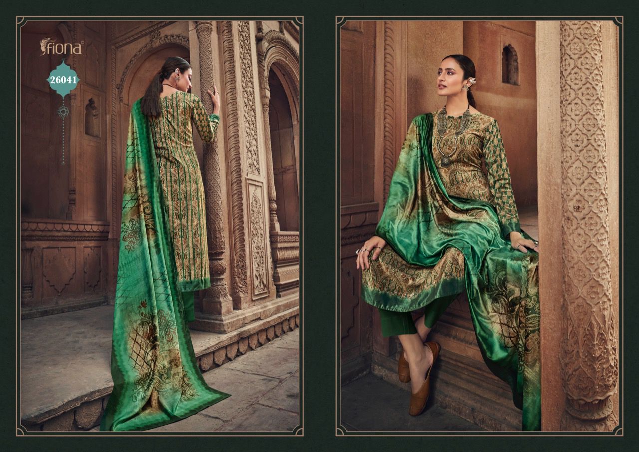 Fiona Makhmali Vol 2 Velvet Print Salwar Suits Best Rate Wholesaler Surat