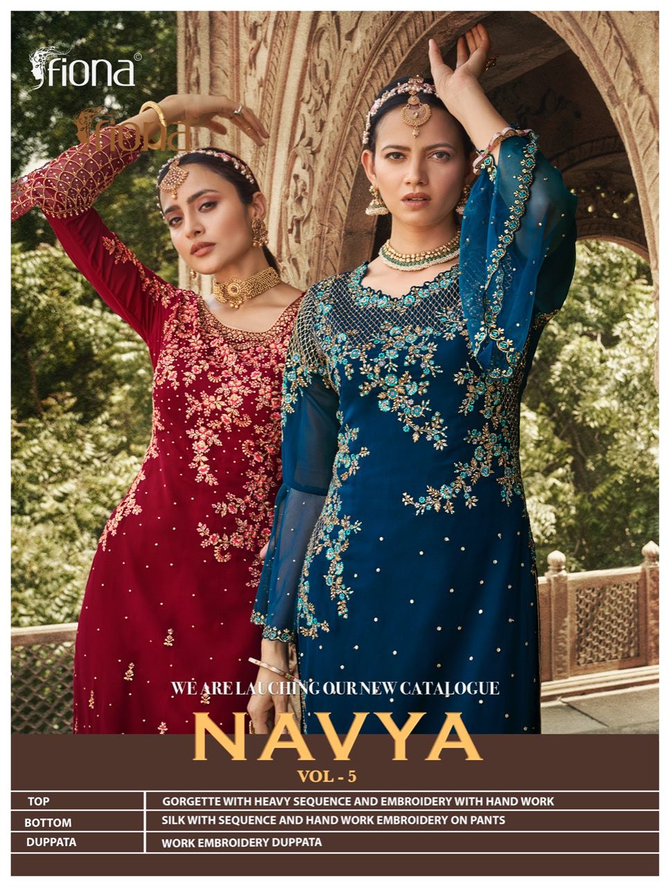 Fiona Navya Vol 5 Georgette Pakistani Salwar Kameez Best Online Wholesaler Surat