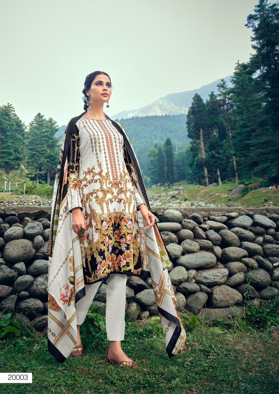 Ishaal Prints Gulmohar Vol 20 Cotton Suit Best Rate Wholesaler Surat