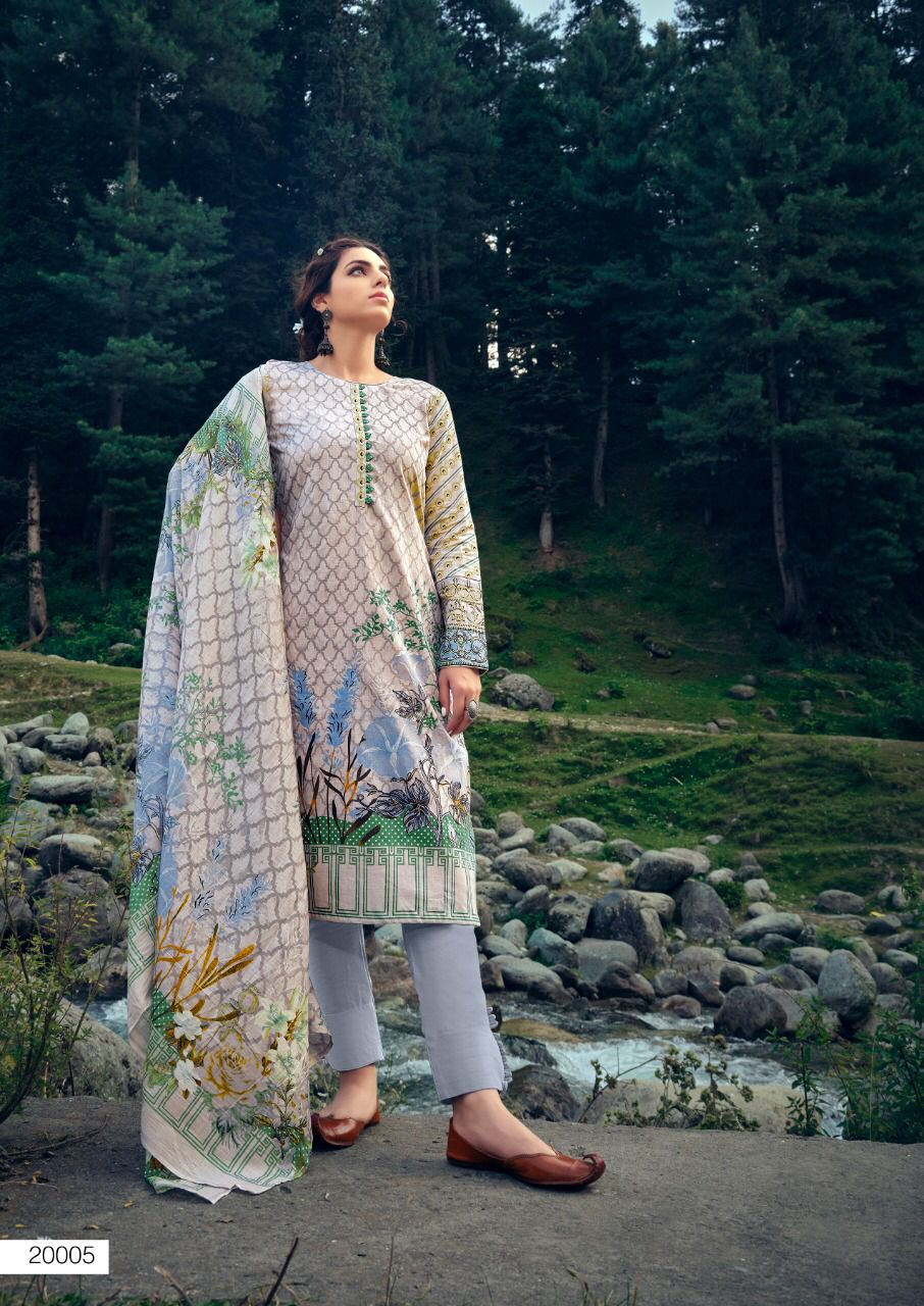 Ishaal Prints Gulmohar Vol 20 Cotton Suit Best Rate Wholesaler Surat