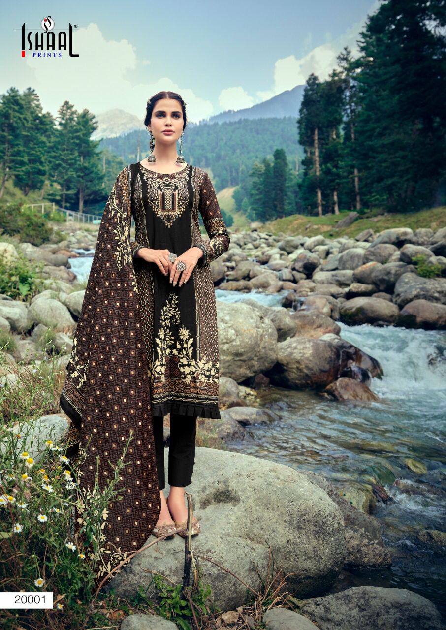 Ishaal Prints Gulmohar Vol 20 Cotton Suit Best Rate Wholesaler Surat