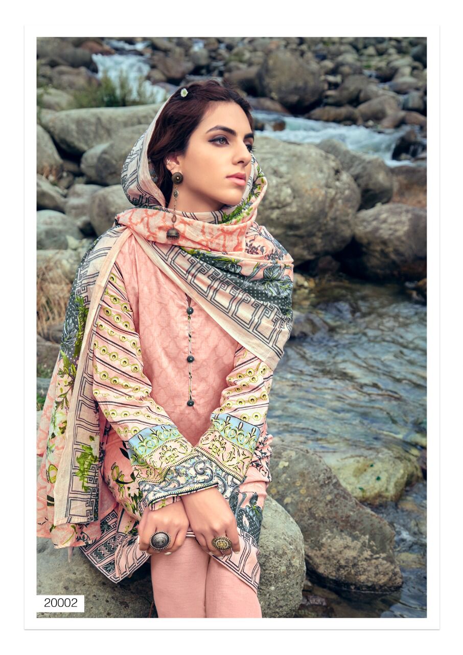 Ishaal Prints Gulmohar Vol 20 Cotton Suit Best Rate Wholesaler Surat