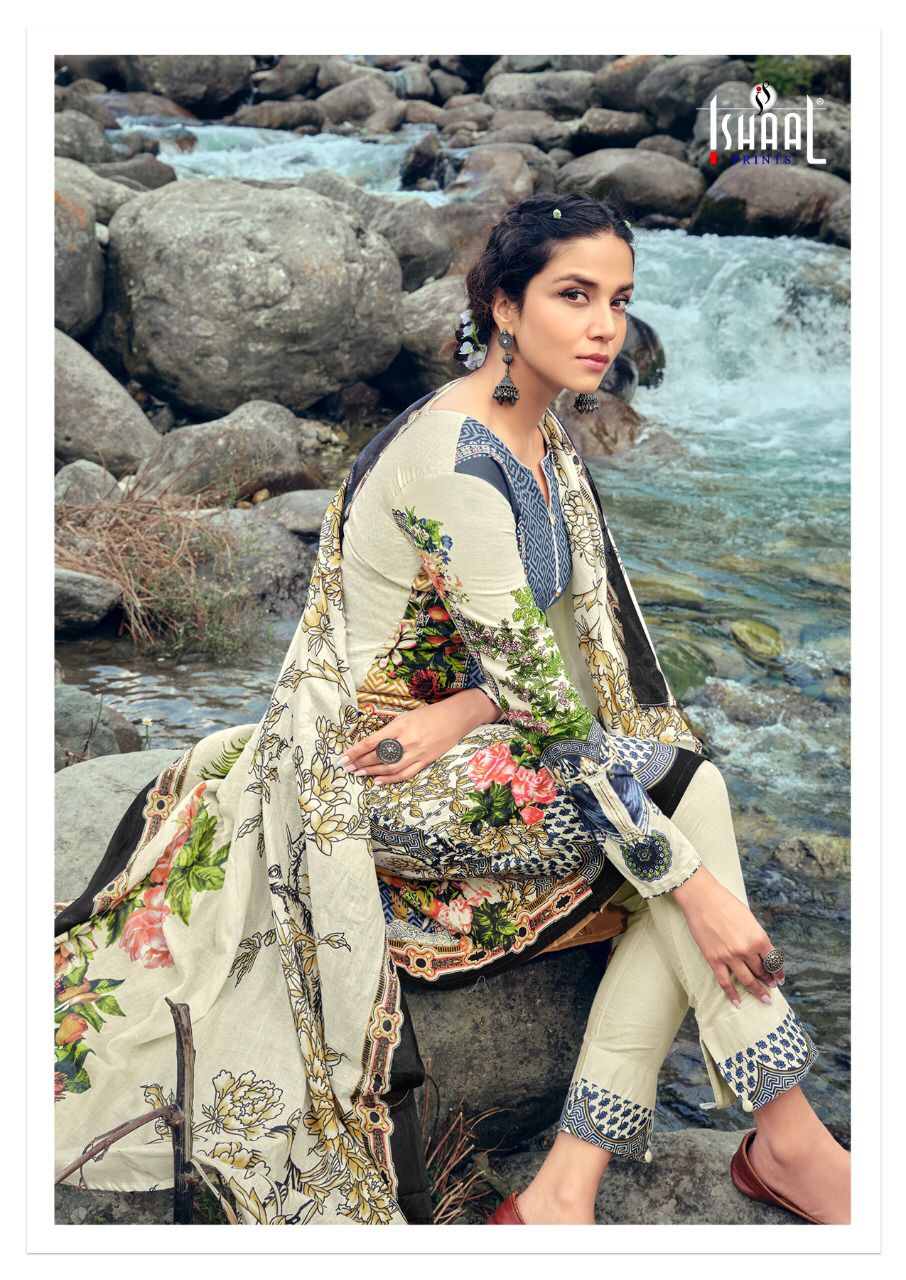 Ishaal Prints Gulmohar Vol 20 Cotton Suit Best Rate Wholesaler Surat