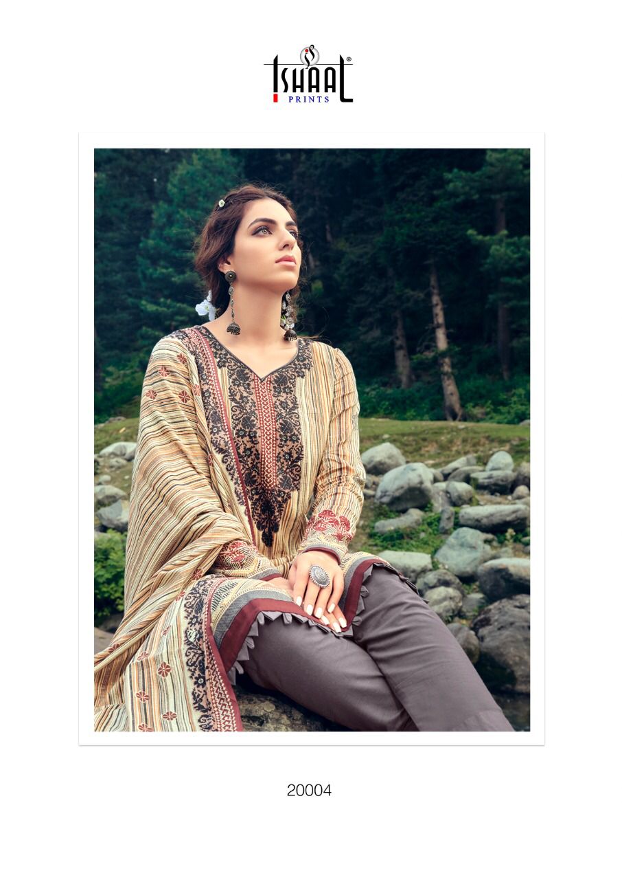 Ishaal Prints Gulmohar Vol 20 Cotton Suit Best Rate Wholesaler Surat