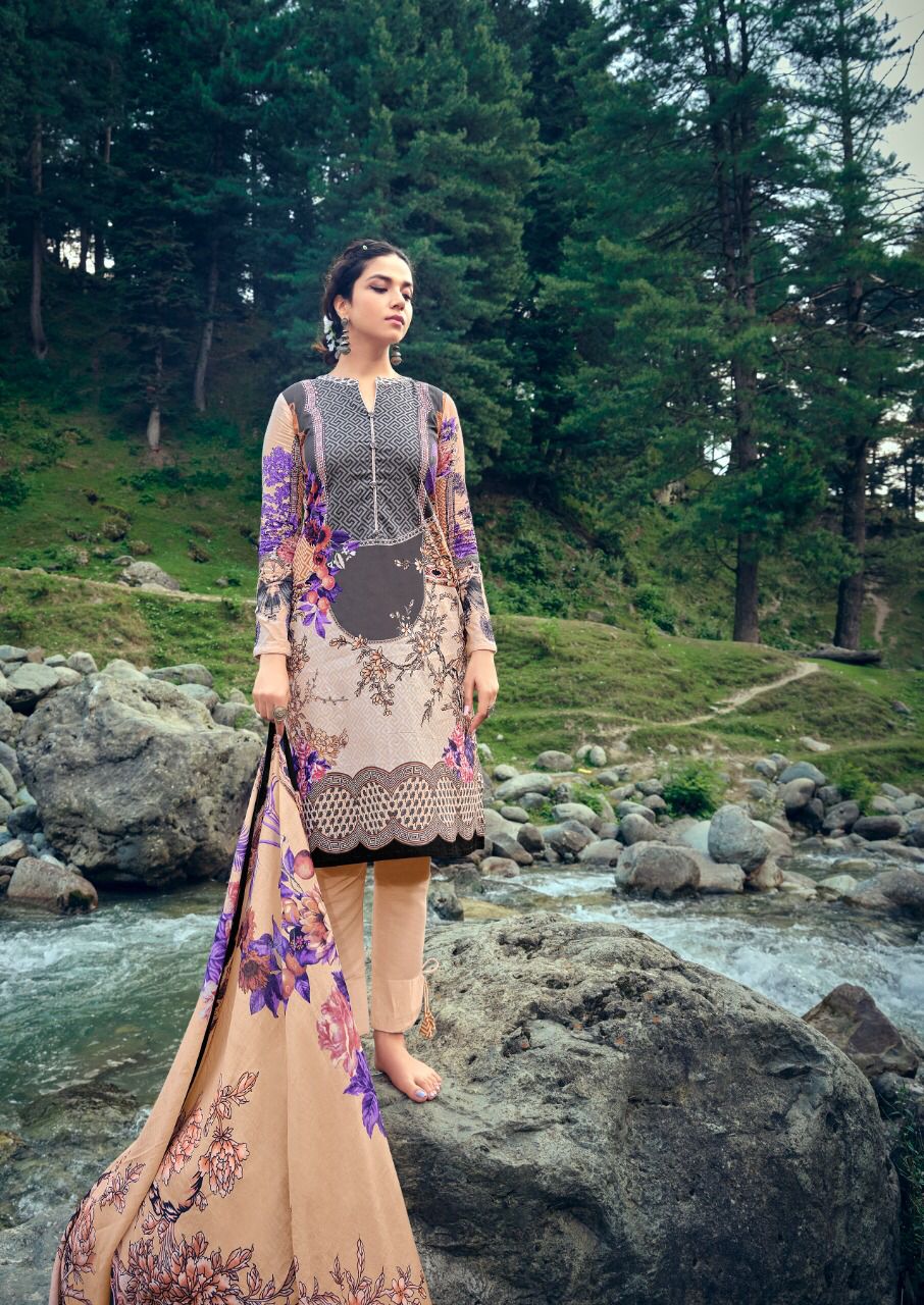 Ishaal Prints Gulmohar Vol 20 Cotton Suit Best Rate Wholesaler Surat