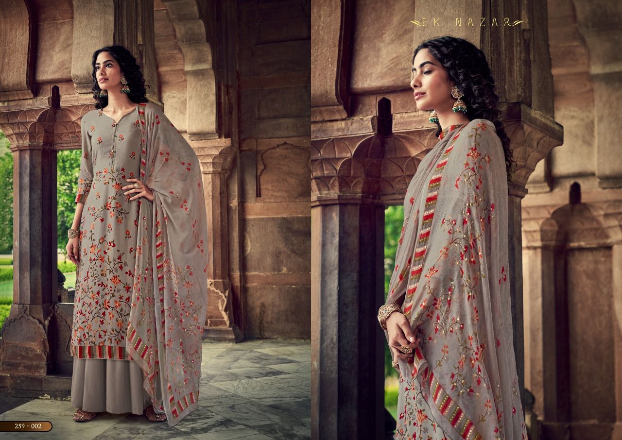 Sargam Ek Nazar Pashmina Suit Best Rate Wholesaler Surat
