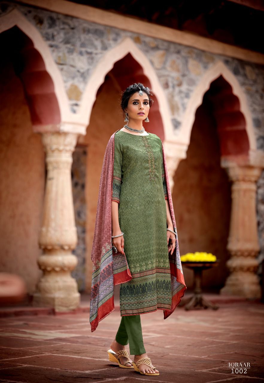 Sargam Iqraar Pashmina Suit Best Rate Wholesaler Surat