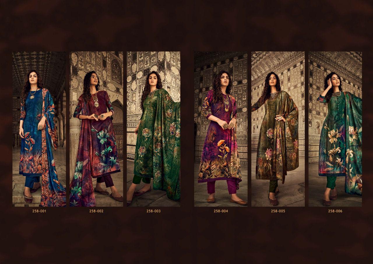 Sargam Sheesh Mahal Velvet Suit Best Rate Wholesaler Surat