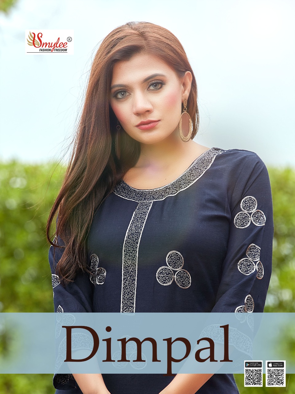 Smylee Fashion Dimpal Readymade Rayon Kurtis Best Rate Wholesaler Surat