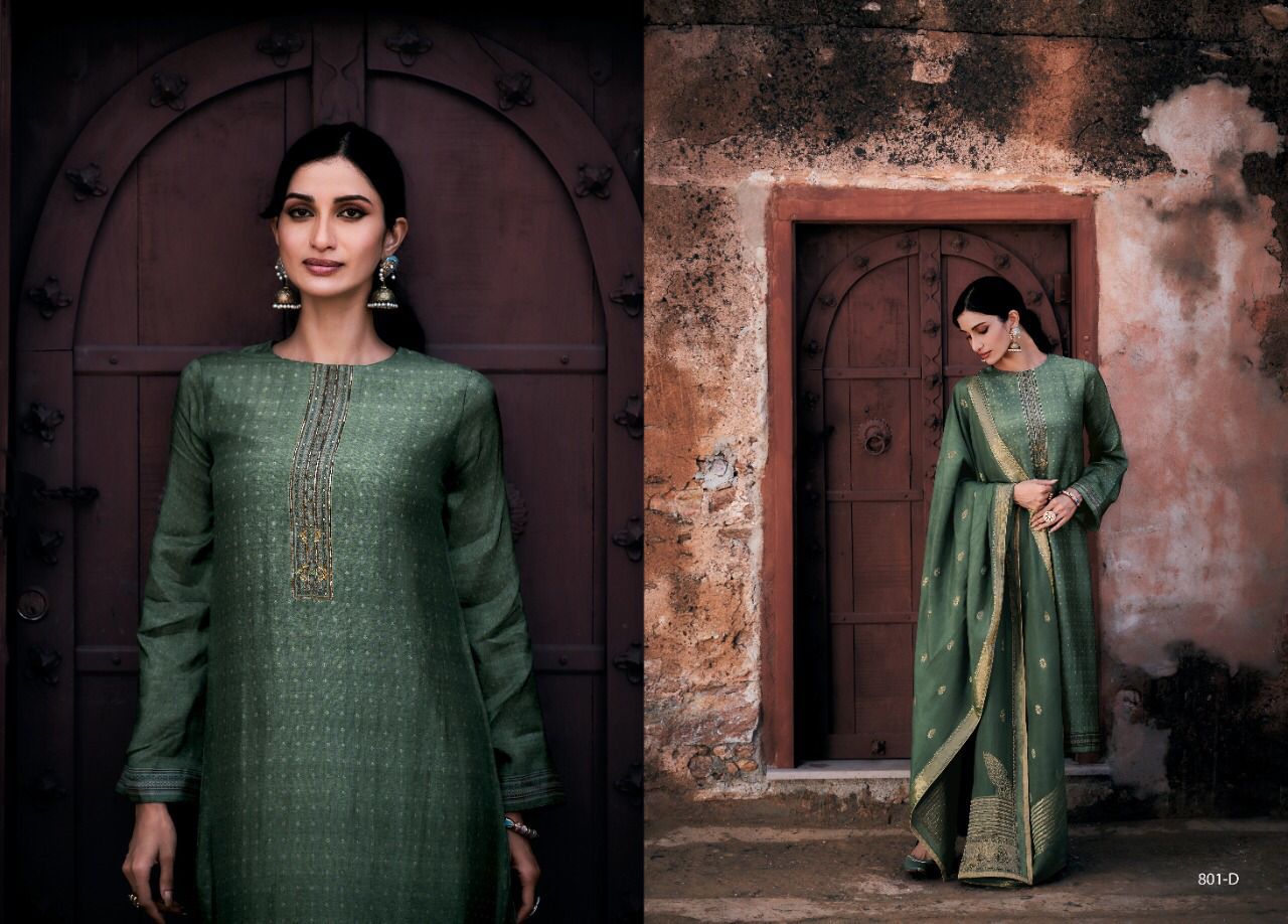 Varsha Adriti Silk Suit Best Rate Wholesaler Surat