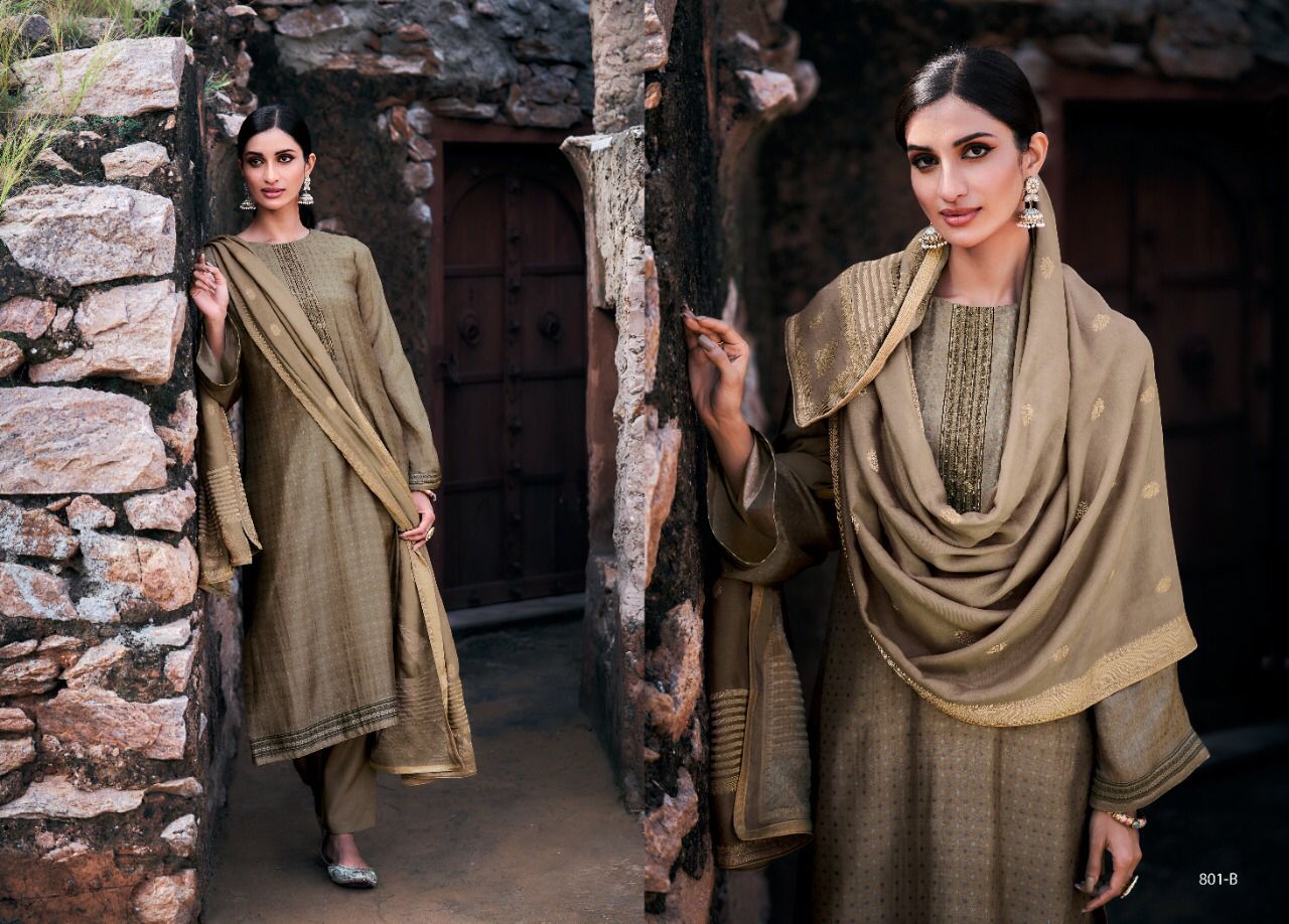 Varsha Adriti Silk Suit Best Rate Wholesaler Surat