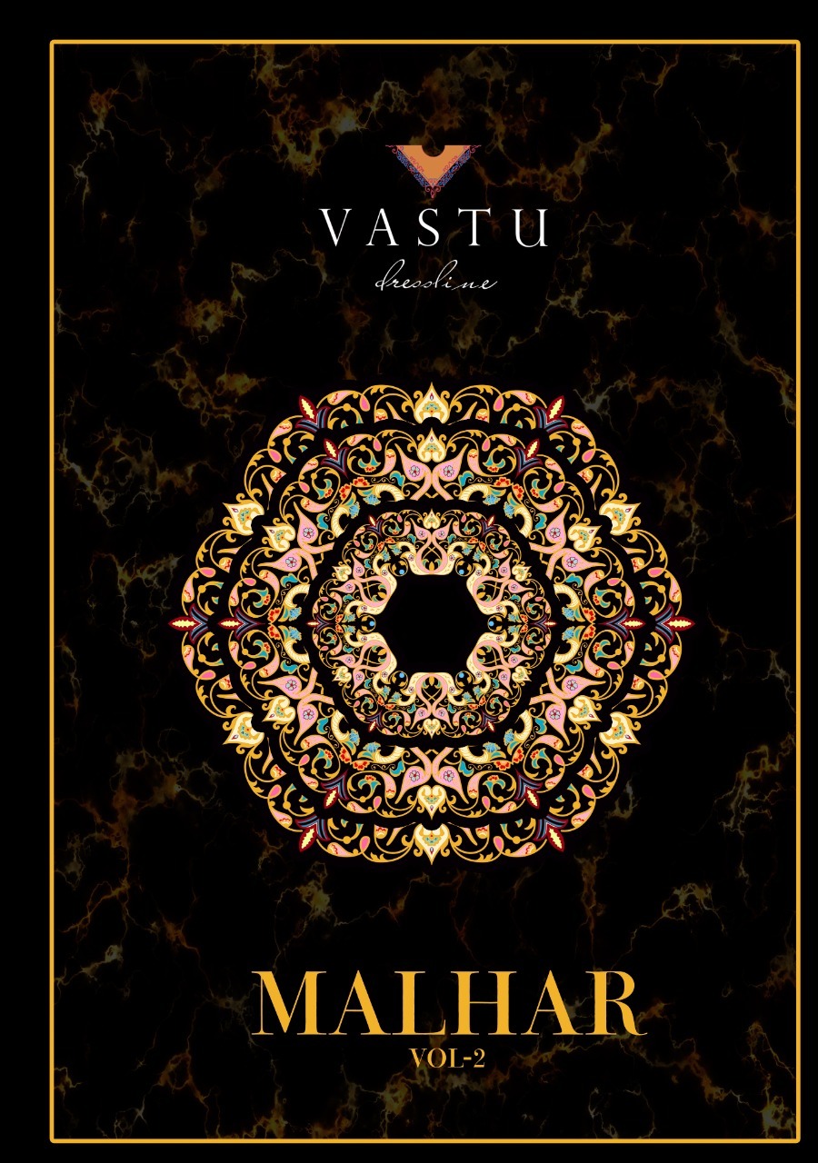 Vastu Tex Malhar Vol 2 Satin Cotton Salwar Suit Latest Collection 2021 Wholesaler Surat