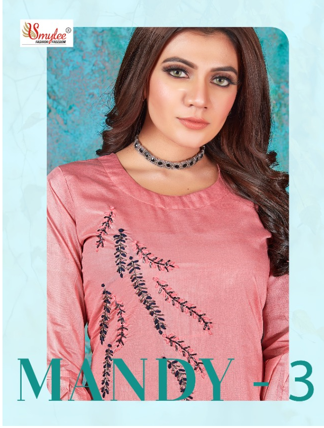 Smylee Fashion Mandy Vol 3 Modal Silk Kurtis Best Rate Wholesaler Surat