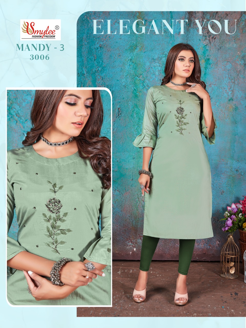 Smylee Fashion Mandy Vol 3 Modal Silk Kurtis Best Rate Wholesaler Surat