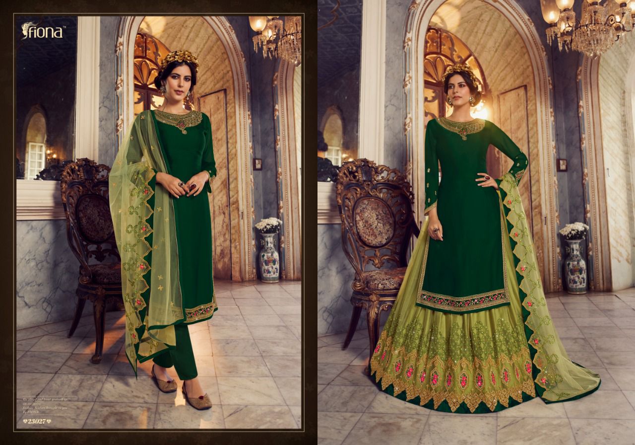 Fiona Gulrang Lehenga 2 Style Fancy Lehenga Wholesaler Surat