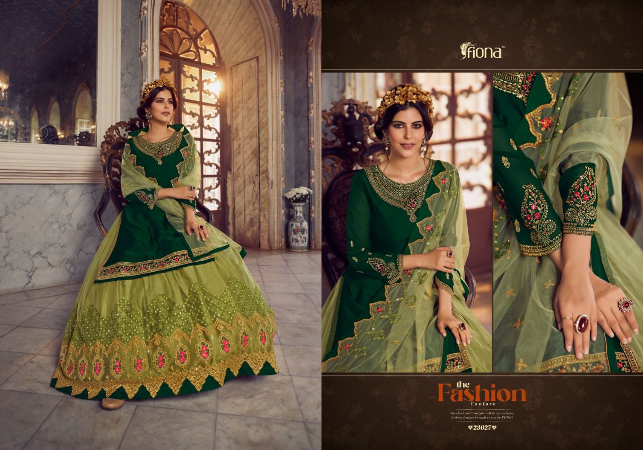 Fiona Gulrang Lehenga 2 Style Fancy Lehenga Wholesaler Surat