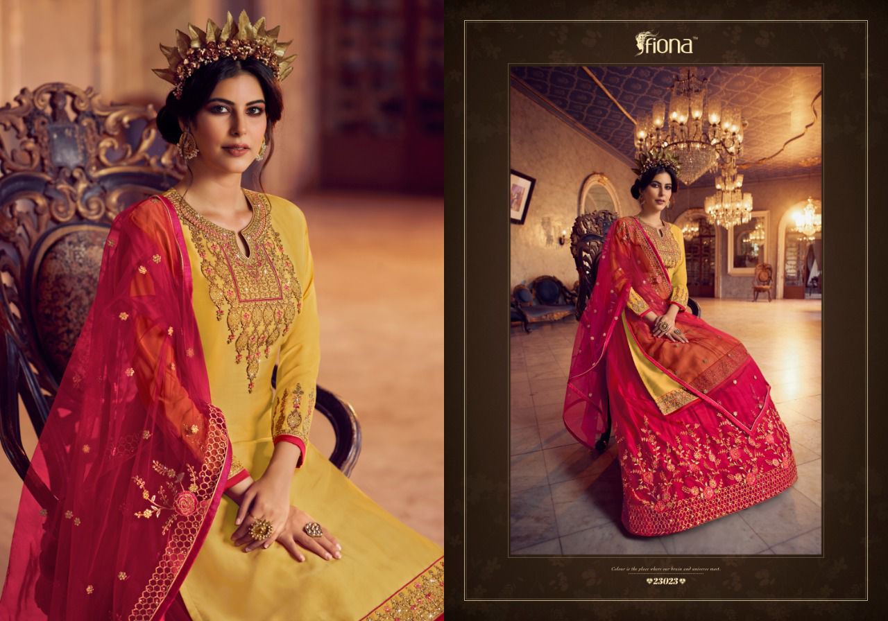 Fiona Gulrang Lehenga 2 Style Fancy Lehenga Wholesaler Surat