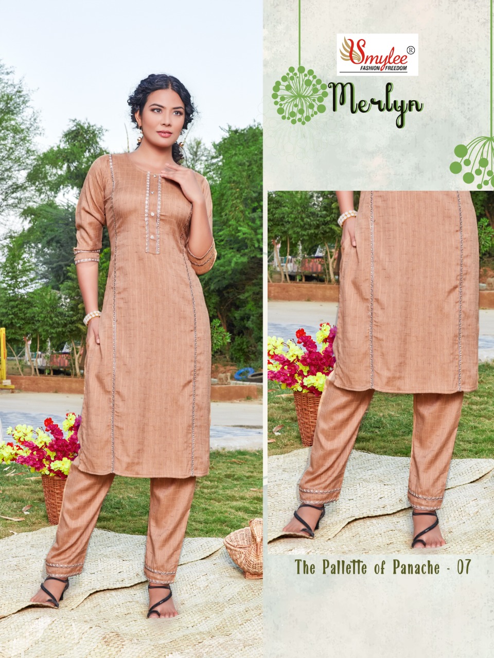 Smylee Fashion Merlyn Rayon Kurtis Wholesaler Surat