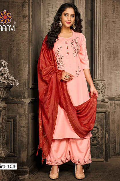 Baanvi Saira Dainamic With Embroidery Fancy Kurti Combo Set Wholesaler Surat