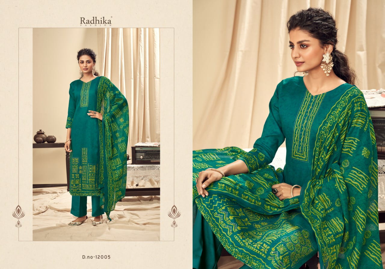 Azara Kiyara Jam Cotton Salwar Suits Best Rate Wholesaler Surat