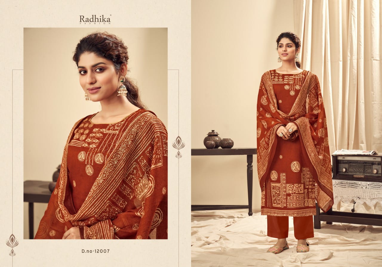 Azara Kiyara Jam Cotton Salwar Suits Best Rate Wholesaler Surat