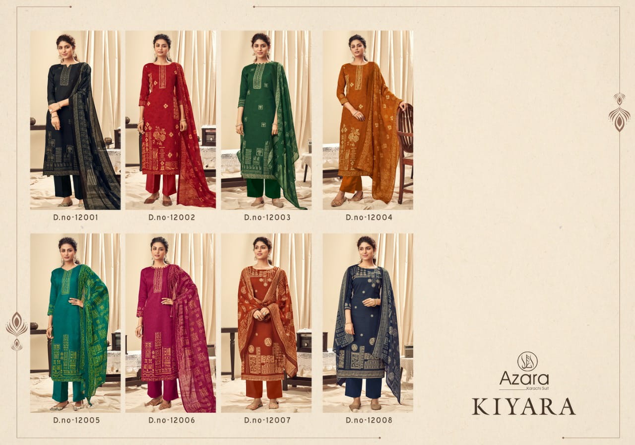 Azara Kiyara Jam Cotton Salwar Suits Best Rate Wholesaler Surat