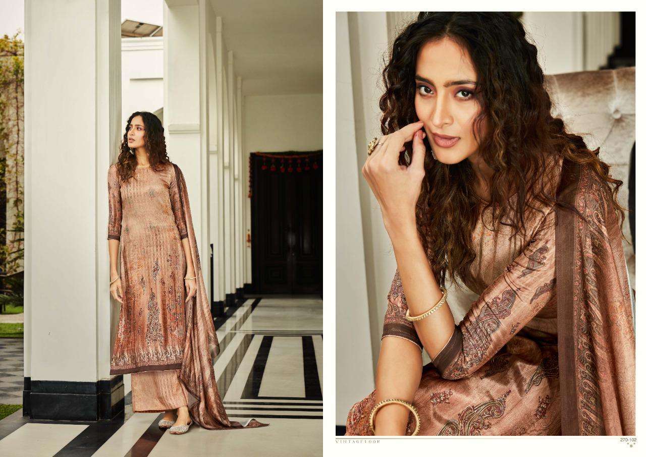 Sargam Prints Elite Pure Crape Digital Prints Foil Work Designer Fancy Salwar Suits Wholesaler Surat