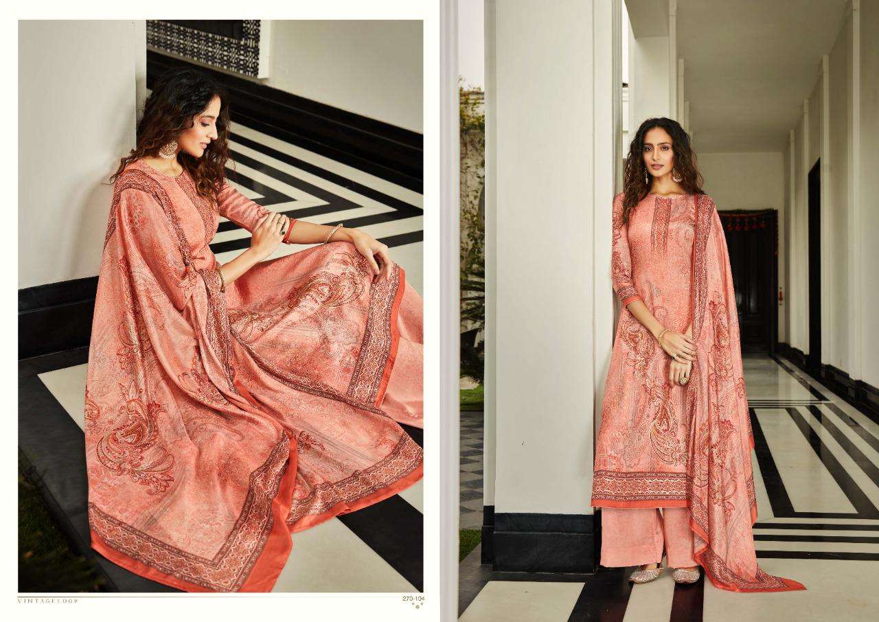 Sargam Prints Elite Pure Crape Digital Prints Foil Work Designer Fancy Salwar Suits Wholesaler Surat