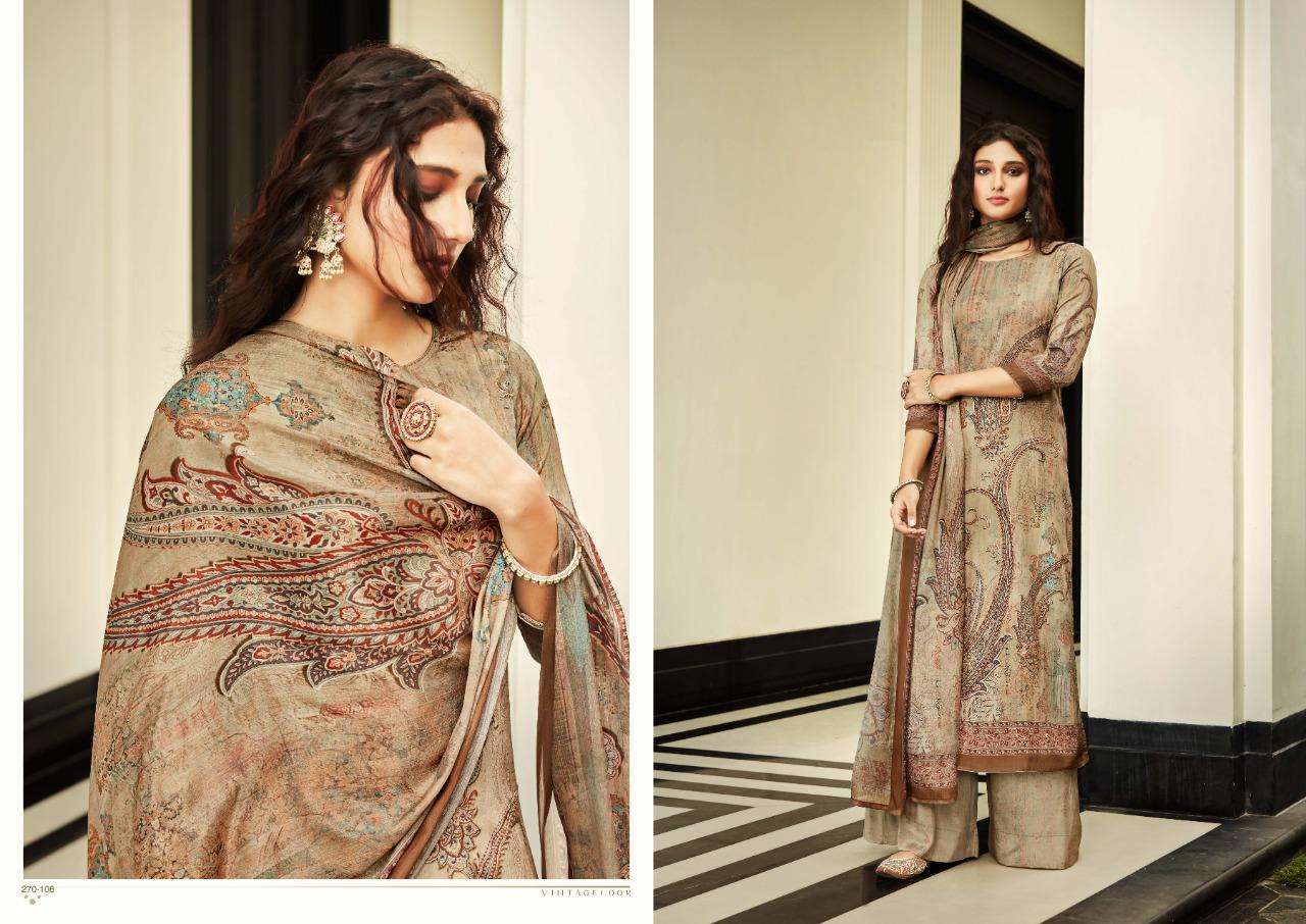 Sargam Prints Elite Pure Crape Digital Prints Foil Work Designer Fancy Salwar Suits Wholesaler Surat