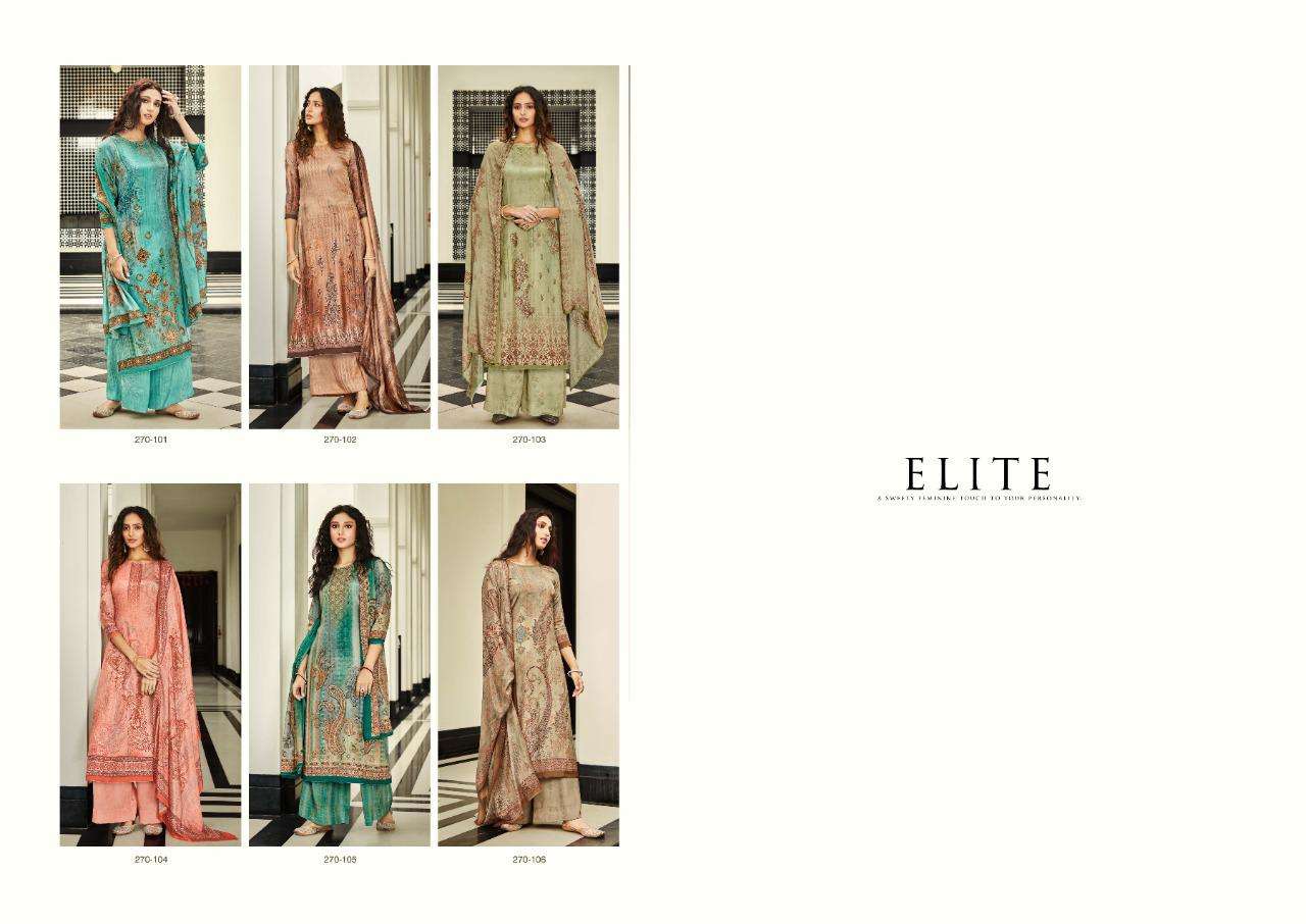 Sargam Prints Elite Pure Crape Digital Prints Foil Work Designer Fancy Salwar Suits Wholesaler Surat