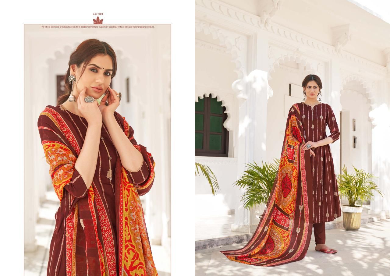 Sargam Prints Shazia Jam Cotton Fancy Print Salwar Suits Wholesaler Surat