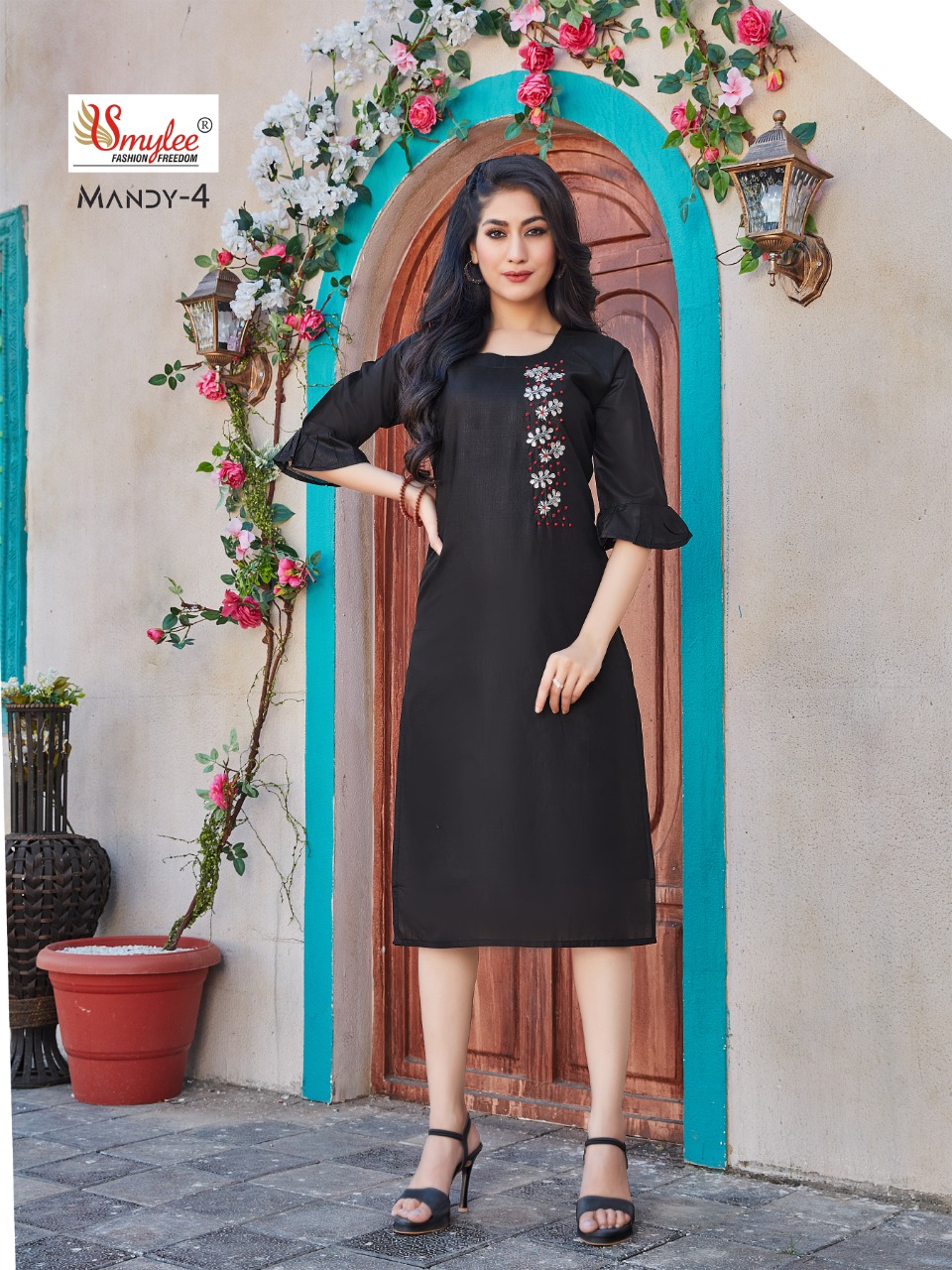 Smylee Fashion Mandy Vol 4 Modal Silk Fancy Kurtis Wholesaler Surat
