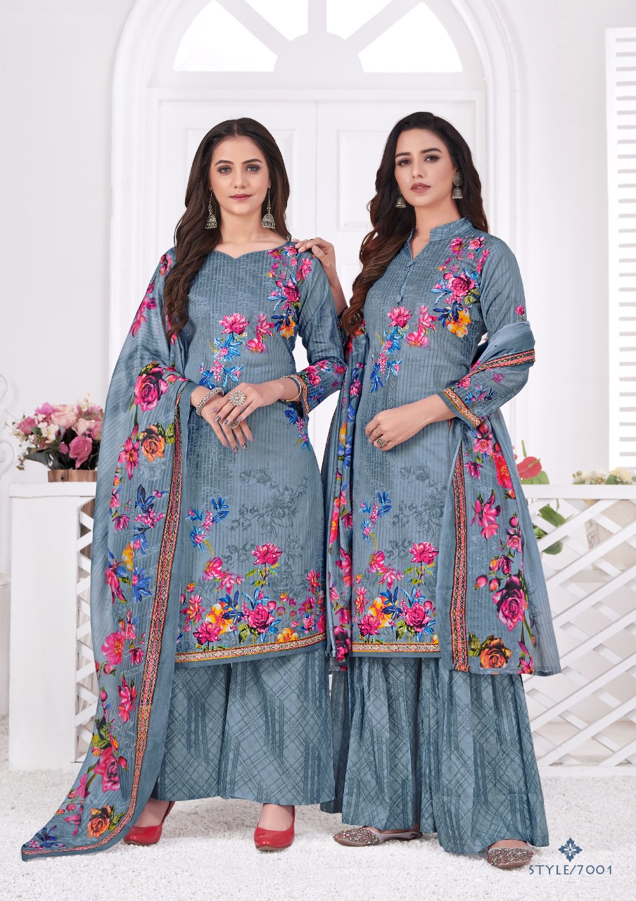 Mishri Creation Plazo Special Vol 7 Cotton Printed Suits Wholesaler Surat