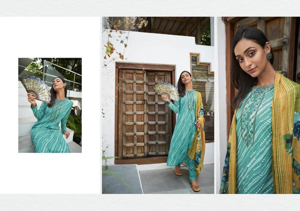 Varsha Ehrum Amara Cotton Printed With Embroidery Designer Suits Wholesaler Surat