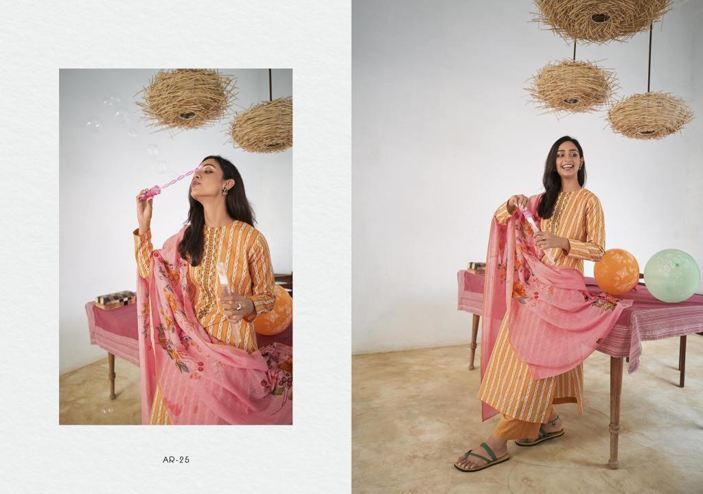 Varsha Ehrum Amara Cotton Printed With Embroidery Designer Suits Wholesaler Surat