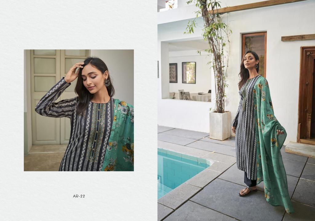 Varsha Ehrum Amara Cotton Printed With Embroidery Designer Suits Wholesaler Surat
