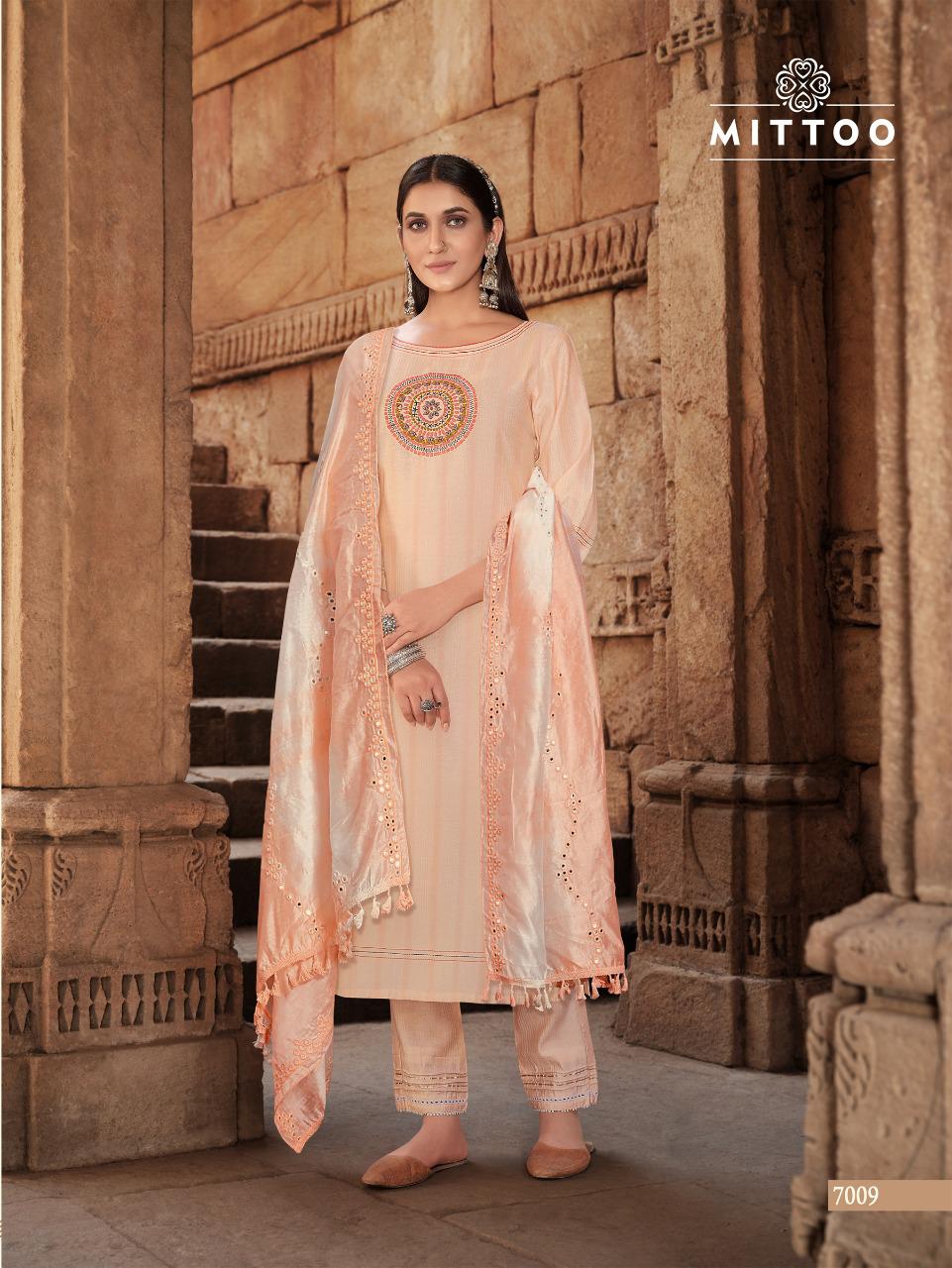 Mittoo Life Style Rayon Viscose Weaving Pattern Kurti Combo Set Wholesaler Surat