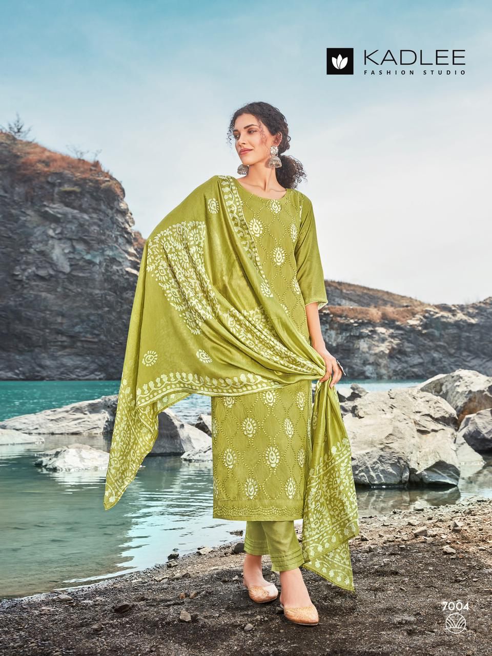 Kadlee Fashion Reeha Chanderi Viscose Fancy Prints Ready Made Suits Wholesaler Surat