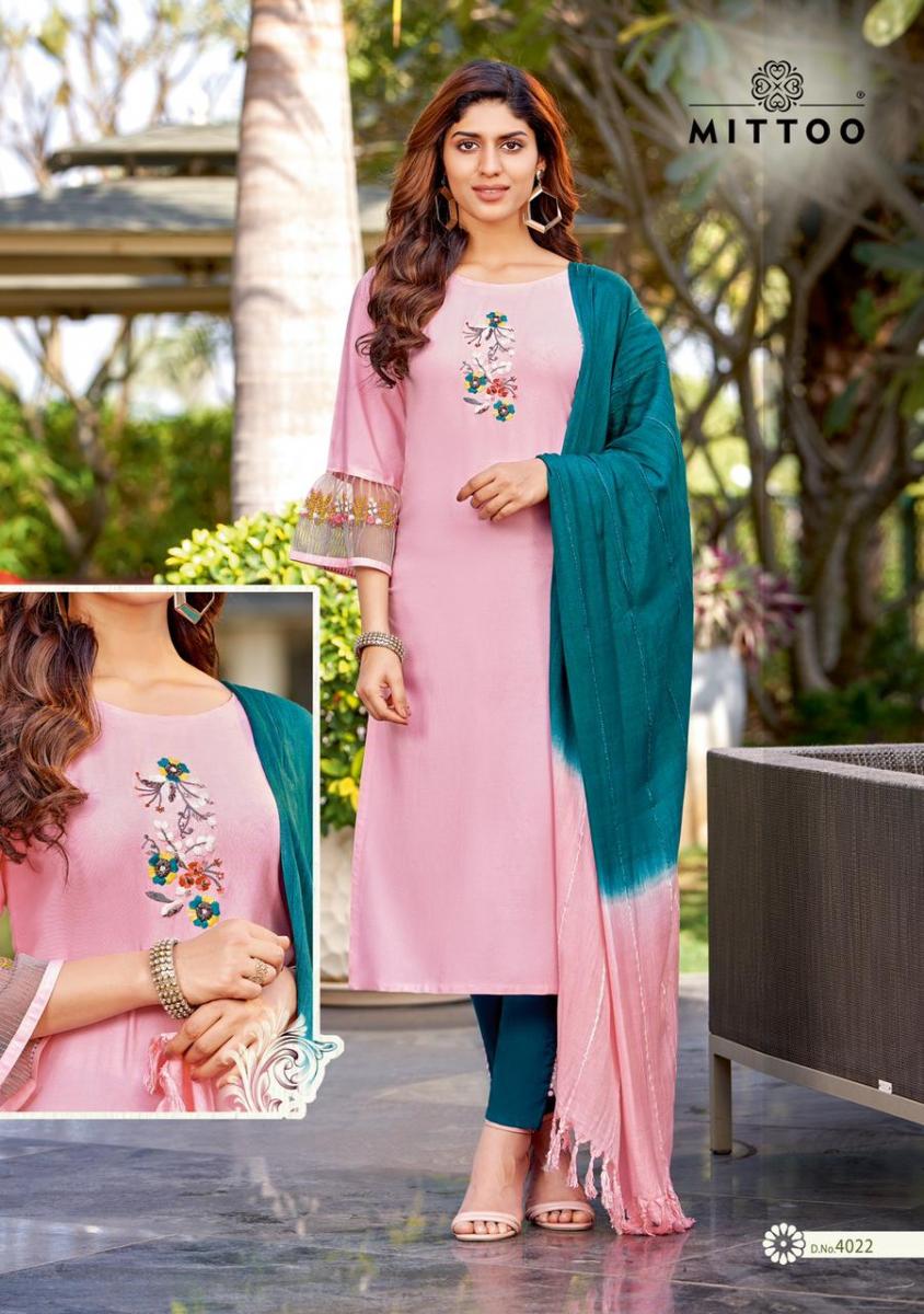 Mittoo Shringar Vol 4 Rayon Viscose Fancy Designer Kurti Combo Set Wholesaler Surat