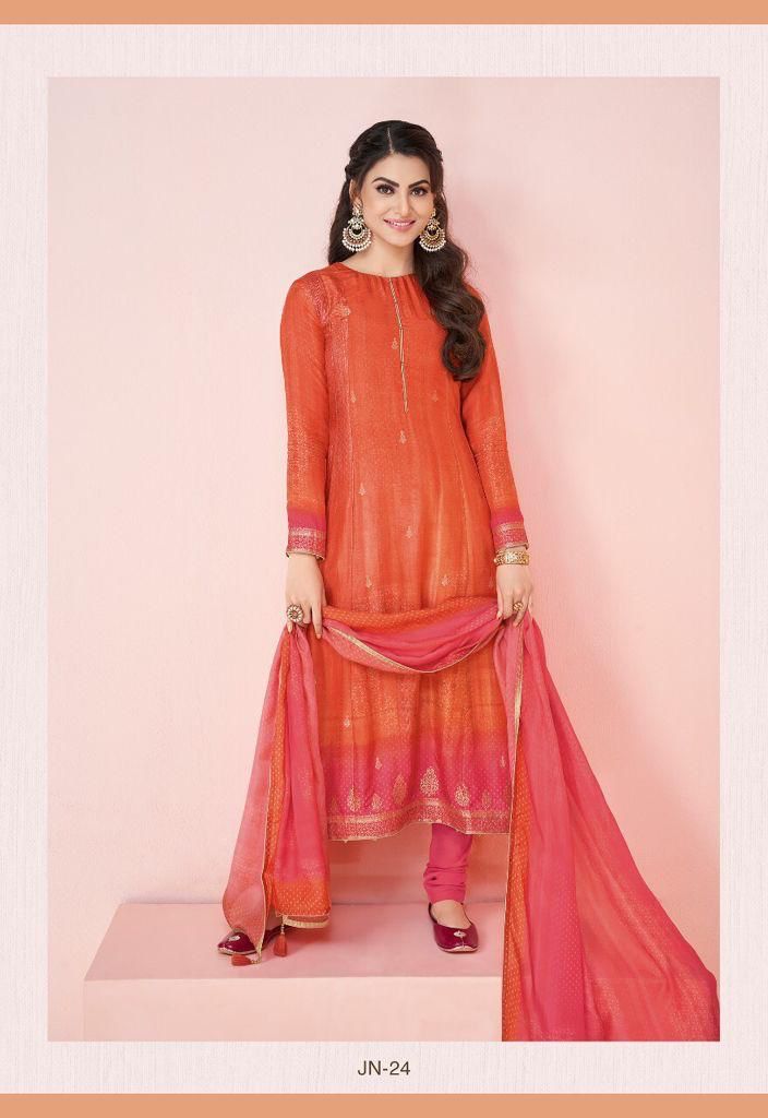 Varsha Jahanara Viscose Woven Digitally Printed Designer Suits Wholesaler Surat